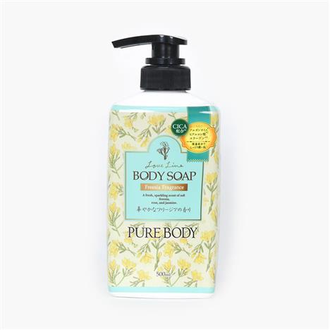 Sữa tắm Nhật Bản Love Line hương hoa lan 500ml, Dưỡng ẩm da mềm mại
