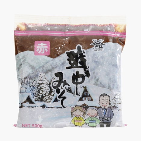 Miso đỏ Nhật Bản men gạo Koji Yamagen 500g (dạng túi)
