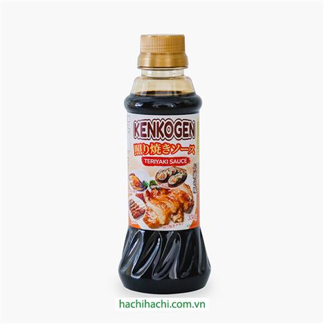 Sốt Teriyaki Nhật Bản Kenkogen 350g Hương vị truyền thống đậm đà, chay mặn đều dùng được