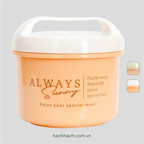 Hộp nhựa đựng thực phẩm 700ml, dùng được lò vi sóng (Nhiều mẫu)-Giao mẫu ngẫu nhiên