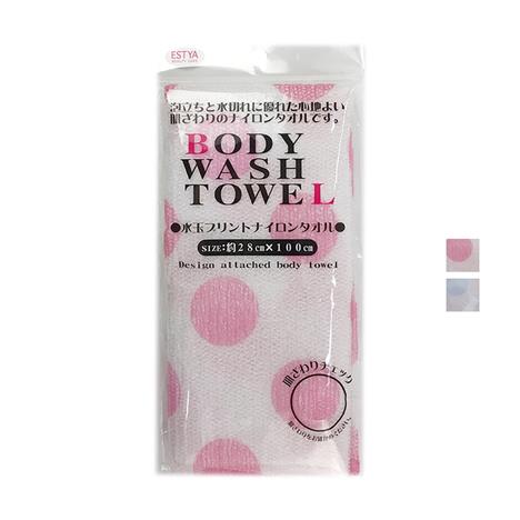 Khăn tắm tạo bọt 28x100cm (Nhiều mẫu)-Giao mẫu ngẫu nhiên