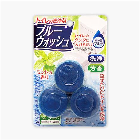 Viên thả bồn cầu khử mùi hương bạc hà 60gx3 viên