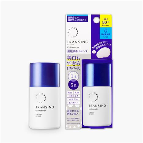 Kem chống nắng Nhật Bản dưỡng trắng sáng Transino UV Protector SPF 50+ PA++++ 30ml 