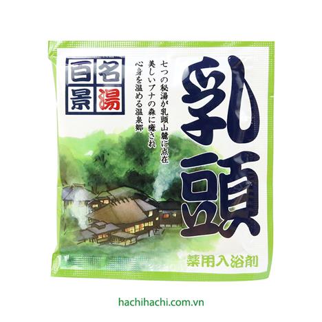 Muối tắm Nhật Bản Goshu Meito Nyuto 25g