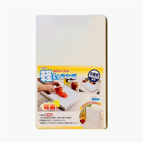 Thớt nhựa dày kháng khuẩn Save Industry size M 35x22.5cm (Màu Trắng)