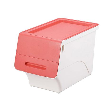 Hộp đựng nắp gập Sanka 28.5x46x31cm (S) - Hồng