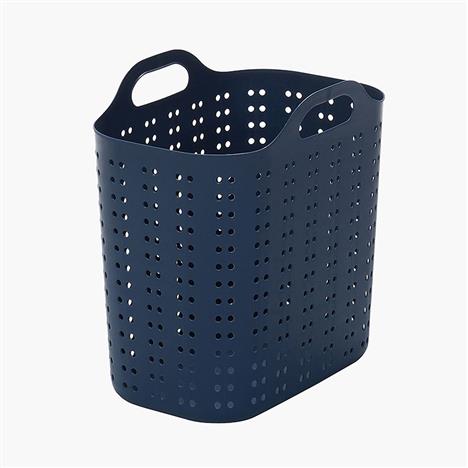 Giỏ nhựa đựng vật dụng Sanka 42x28x42cm - Xanh đậm