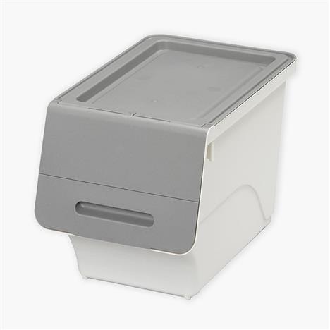 Hộp đựng nắp gập Sanka 28.5x46x31cm (S) - Xám