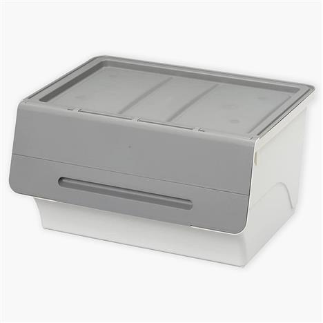 Hộp đựng nắp gập Sanka 57x46x31cm (L) - Xám