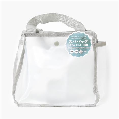 Túi đựng vật dụng trong suốt có quai xách 19.5x23cm