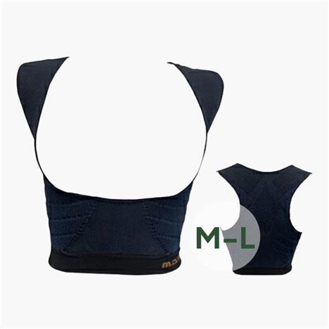 Áo lót định hình chống gù lưng Nhật Bản M-L, vòng ngực 79-94cm  (Đen)