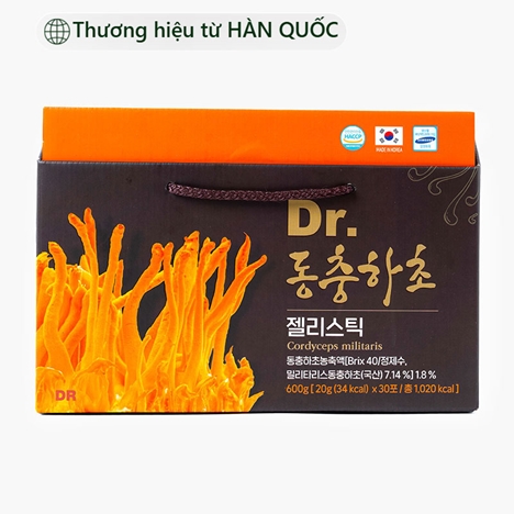 Thạch Đông Trùng Hạ Thảo Hàn Quốc (20g x 30 gói)