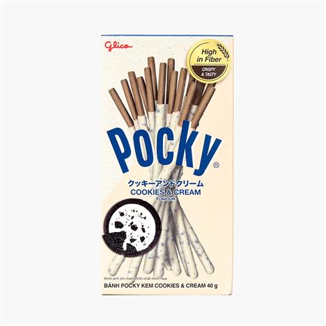 Bánh Pocky kem Cookies & Cream 40g