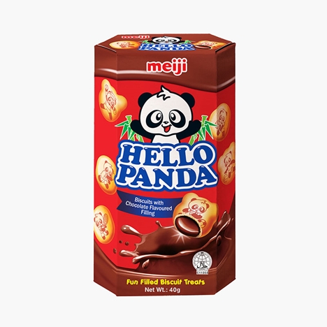 Bánh Hello Panda nhân kem Socola Meiji 40g