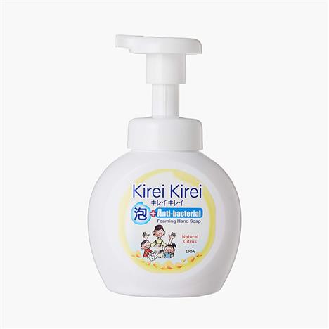 Dung dịch rửa tay, nước rửa tay tạo bọt Kirei Kirei hương chanh 250ml 
