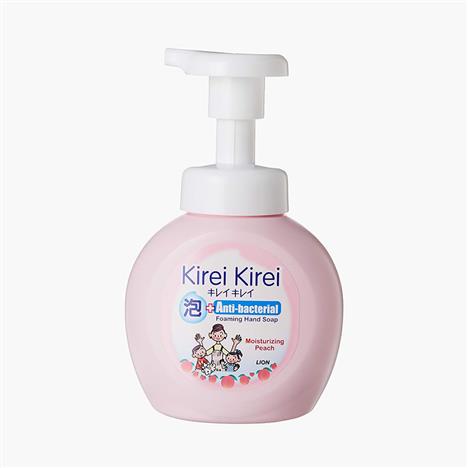 Dung dịch rửa tay, nước rửa tay tạo bọt Kirei Kirei hương đào 250ml