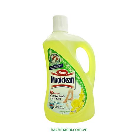 Nước lau sàn hương chanh Magiclean 2L  Tiêu diệt 99,9% vi khuẩn
