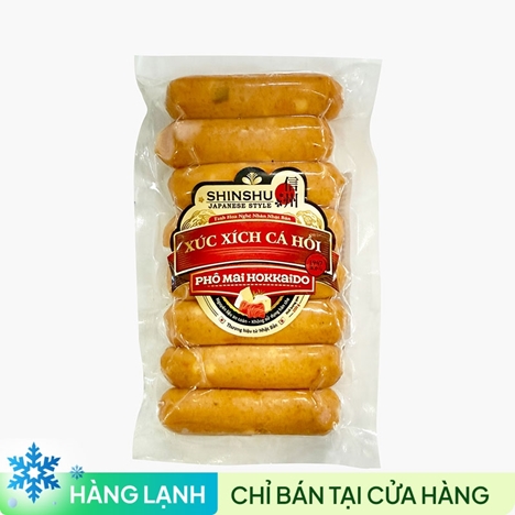 Xúc xích cá hồi phô mai Hokkaido 200g