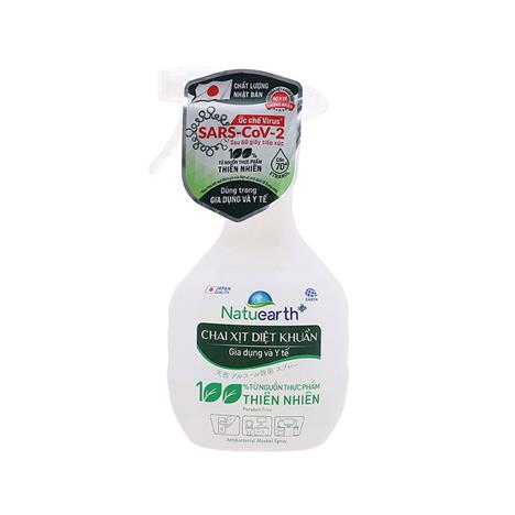Chai xịt diệt khuẩn đa năng Natuearth Plus 410ml