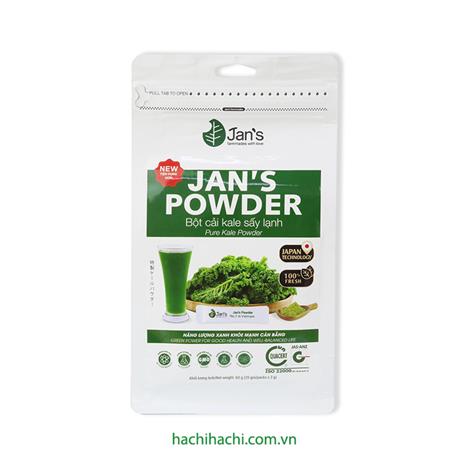 Bột cải kale sấy lạnh Jan