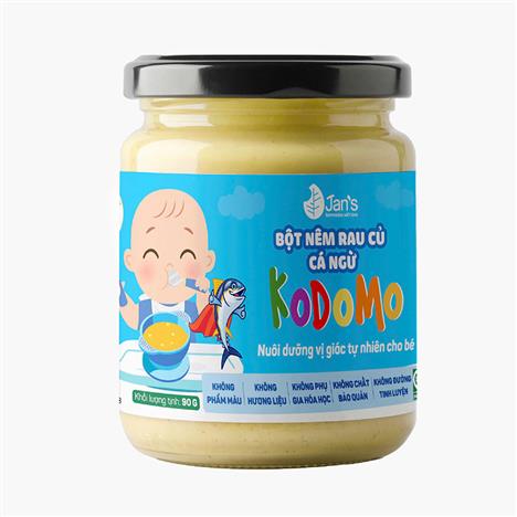 Bột nêm rau củ cá ngừ Kodomo 90g