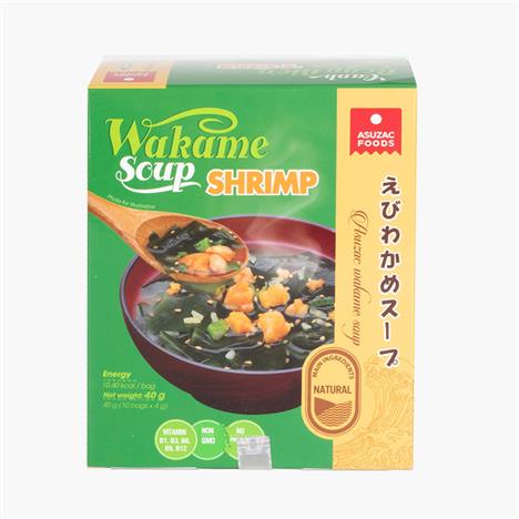 Canh rong biển tôm Asuzac 40g (4gx10gói)