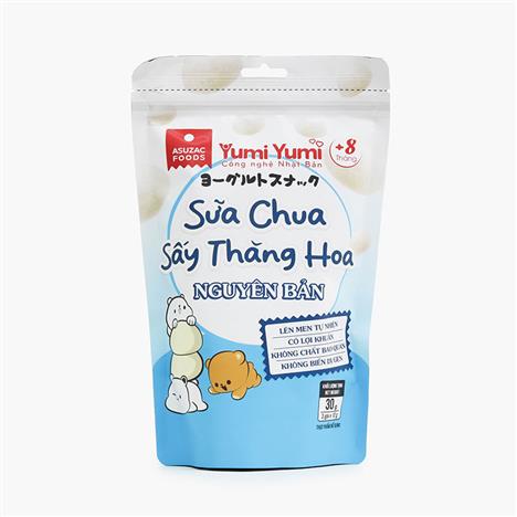 Sữa chua sấy thăng hoa nguyên bản Asuzac 30g (10gx3 gói)