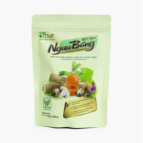 Bột nêm Ngưu Báng 200g, Không chất phụ gia, chay mặn đều dùng được