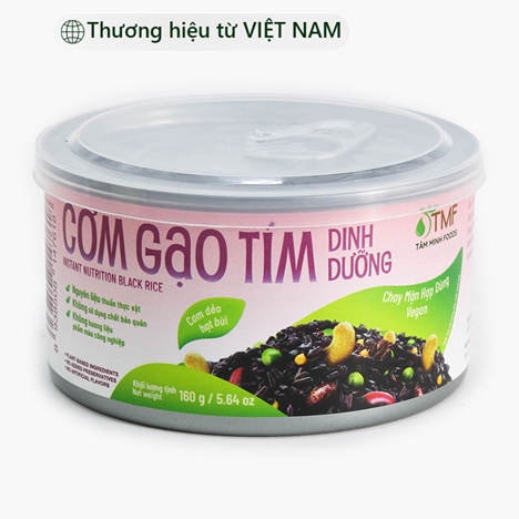 Cơm gạo tím dinh dưỡng 160g
