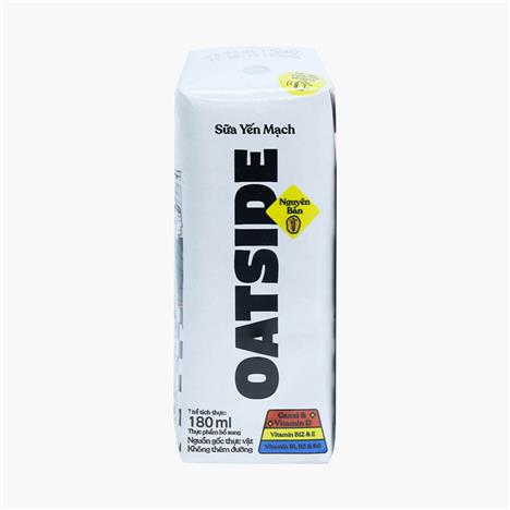 TPBS: Sữa yến mạch vị nguyên bản Oatside 180ml