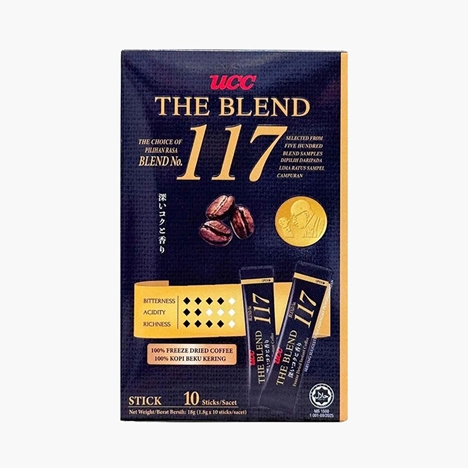 Cà phê hoà tan UCC The Blend 117 18g (1.8g x 10 gói)