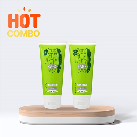 Combo siêu tiết kiệm 2 Kem đánh răng làm trắng răng, chống hôi miệng Natamame ion Bạc 150g
