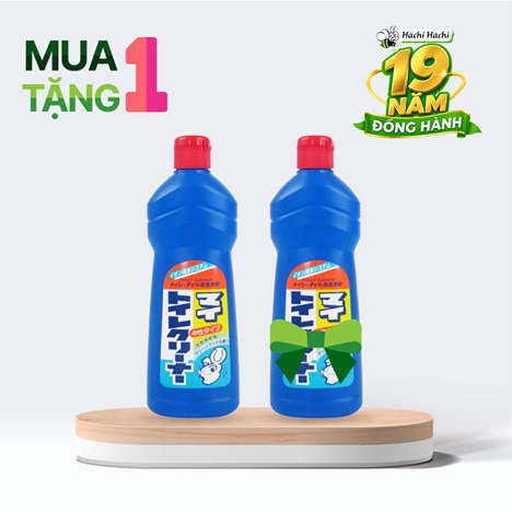 Combo siêu hời mua 1 tặng 1 Nước tẩy rửa vệ sinh toilet, bồn cầu Rocket 500ml