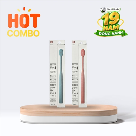 Combo siêu tiết kiệm 2 Bàn chải đánh răng lông mảnh mềm, sạch sâu toàn diện S form, thiết kế mới độc đáo (Nhiều mẫu)