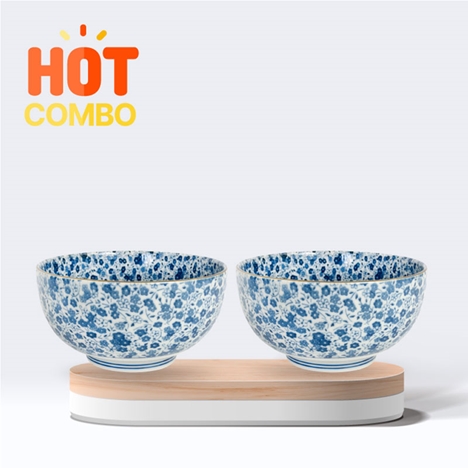 Combo siêu tiết kiệm 2 Tô sứ Nhật Bản 15.7cm