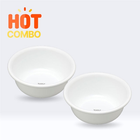 Combo siêu tiết kiệm 2 Thau nhựa Bianca 3.5L